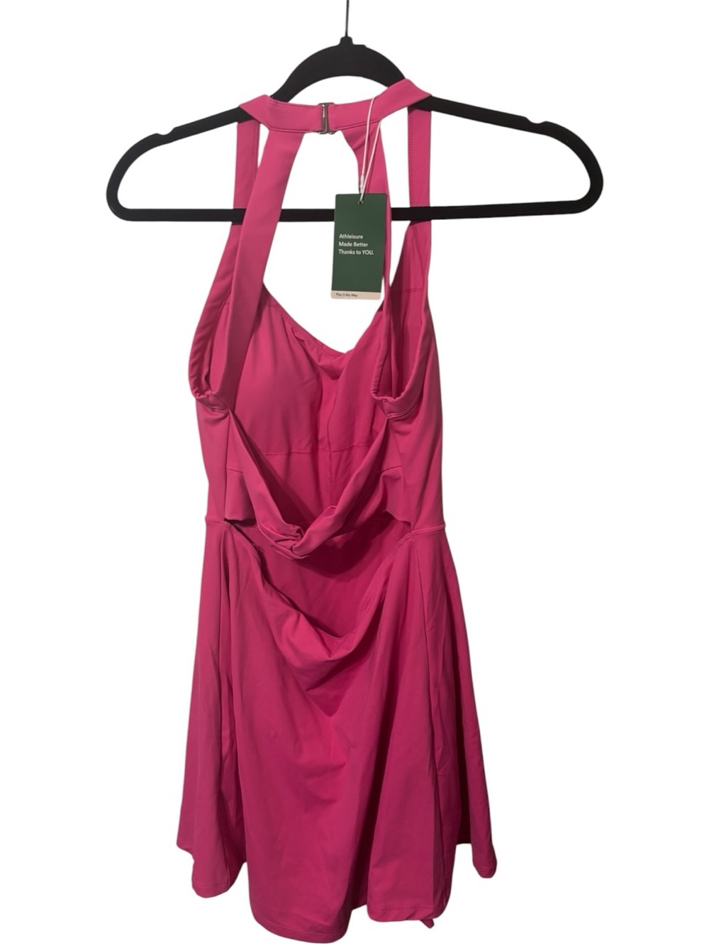 NWT Halara SoftlyZero Plush Backless-Easy Peezy Edition in Size Small - Picture 5 of 5